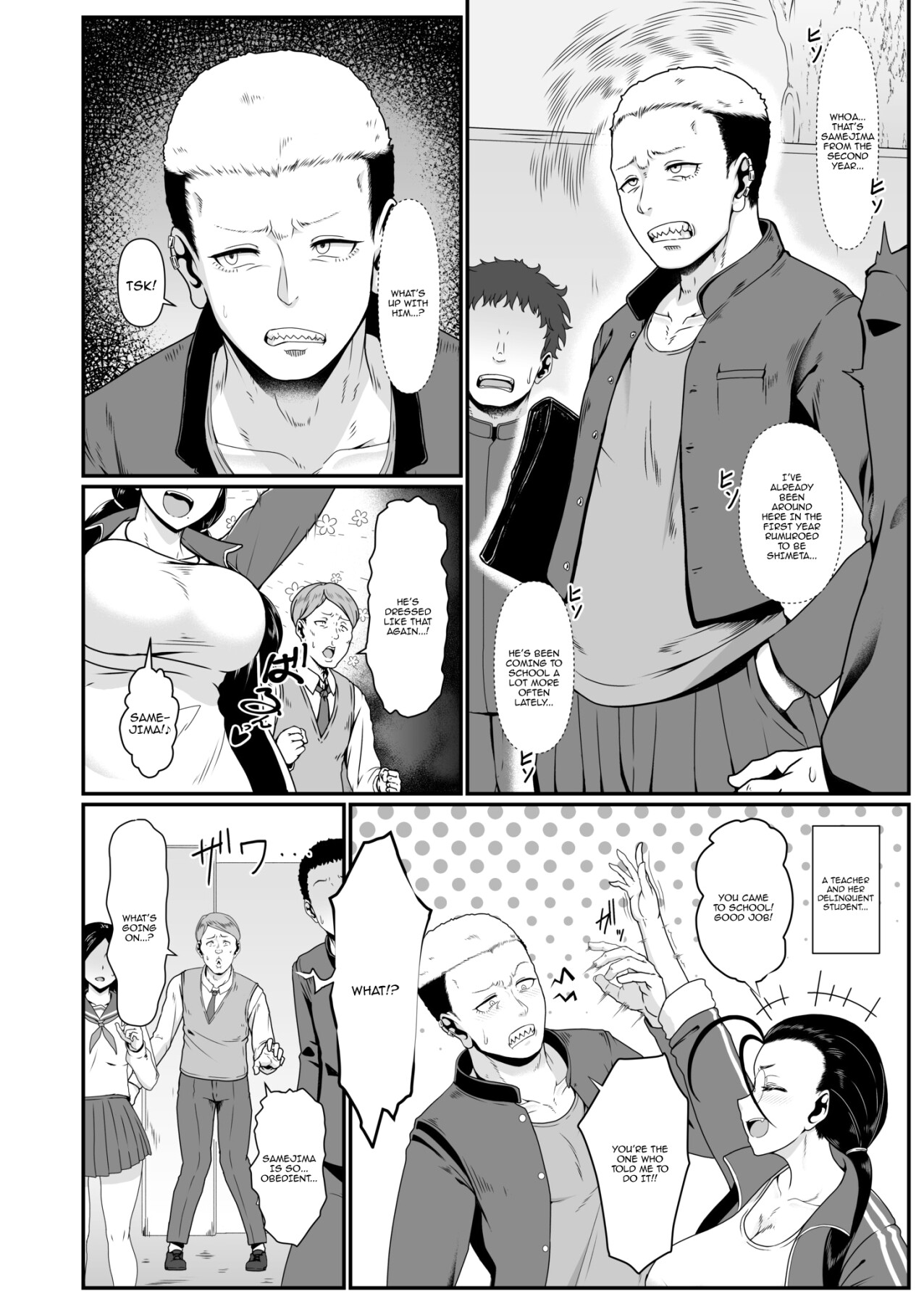 Hentai Manga Comic-Slut! (1) ~ Yairi Mitsuko-sensei's Life Guidance ~-Read-3
